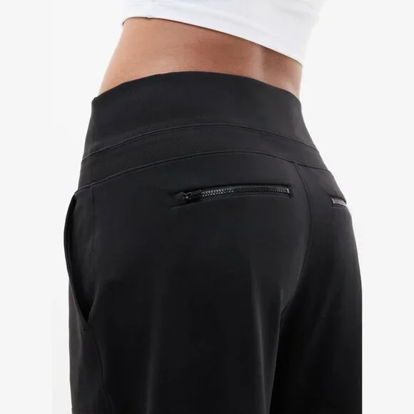 Athleta Black Venice High Rise Wide Leg Pants Size Small 2792 - Picture 3 of 11